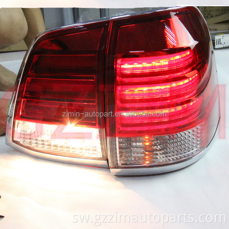 taa ya taa ya taa ya taa ya plastiki iliyoongozwa taa ya nyuma kwa LC200 2016